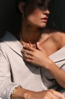 Armband geelgoud briljant 100 crt.