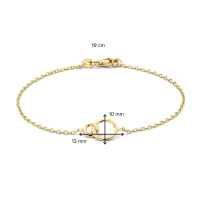 Armband geelgoud