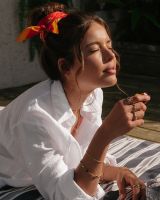 Armband geelgoud edelsteen