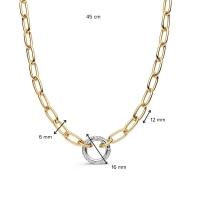 Collier bicolor briljant 042 crt.