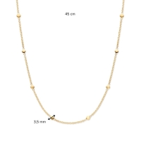 Collier geelgoud