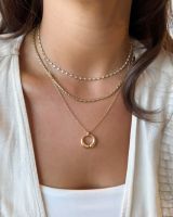Collier geelgoud