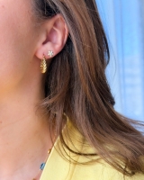 Oorringen geelgoud