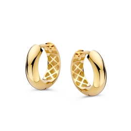 Oorringen geelgoud