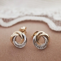 Oorstekers bicolor briljant 006 crt.