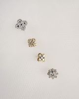 Oorstekers geelgoud briljant 011 crt.