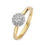 Ring bicolor Lab Grown Diamant 0.32 crt. Ring bicolor Lab Grown Diamant 0.32 crt.