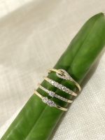 Ring geelgoud briljant 0.10 crt.