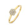 Ring geelgoud briljant 0.16 crt. Ring geelgoud briljant 0.16 crt.