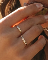 Ring geelgoud briljant 0.21 crt.