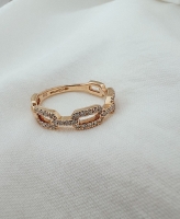 Ring geelgoud briljant 0.27 crt.