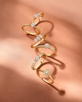 Ring geelgoud briljant 0.50 crt.
