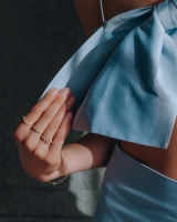 Ring geelgoud briljant 0.81 crt.