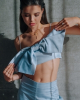 Ring geelgoud briljant 0.81 crt.