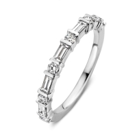 Ring witgoud briljant 0.54 crt.