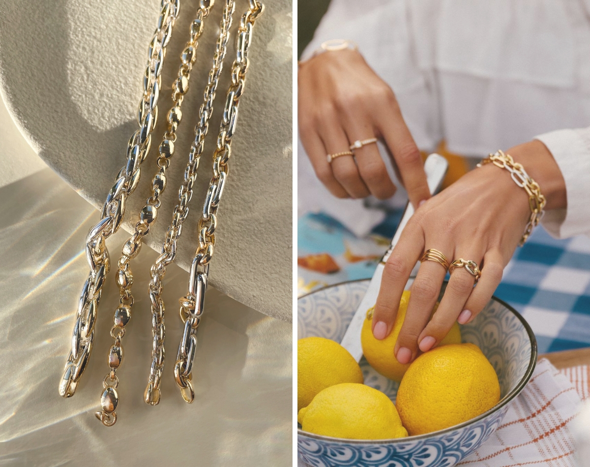 Trend bicolor sieraden