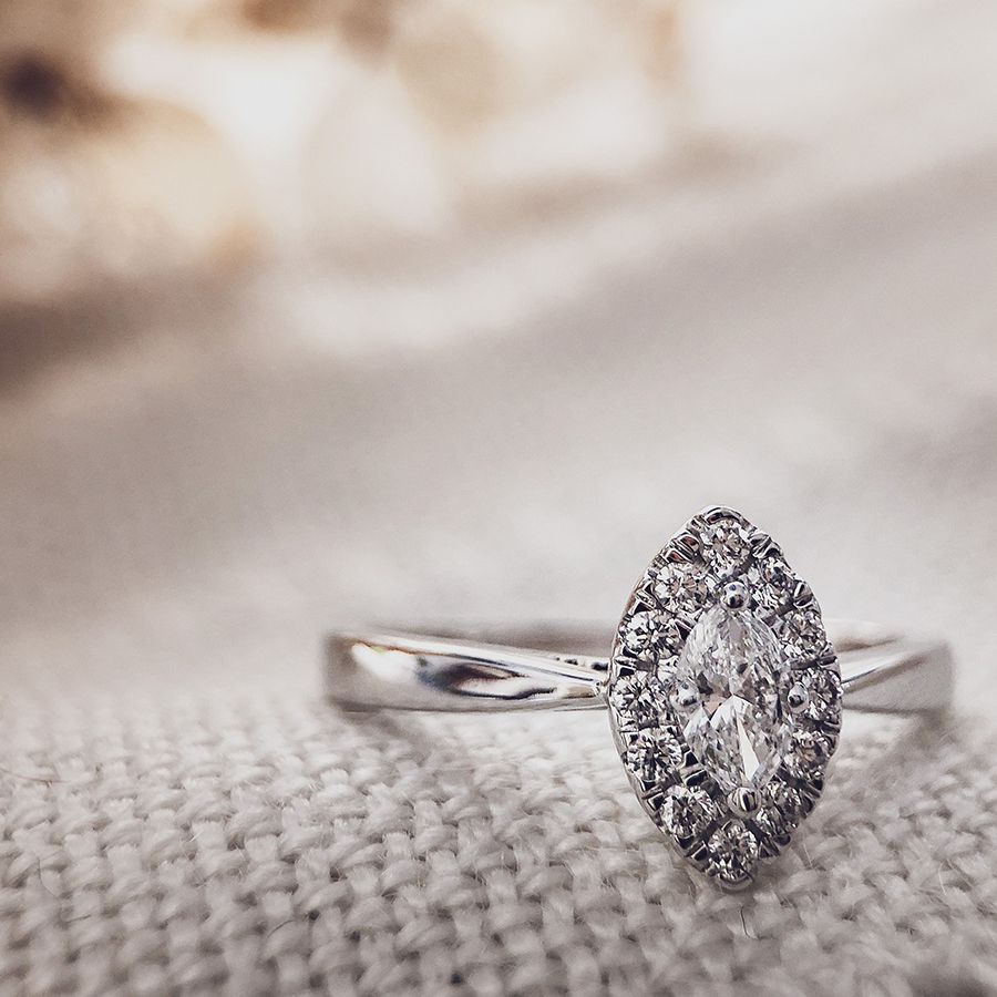 Marquise diamant slijpsel